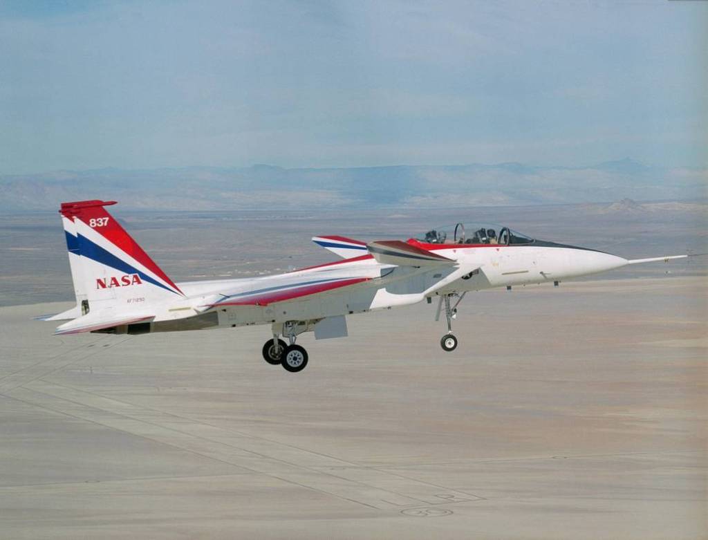 F-15B #837 Landing Gear Down