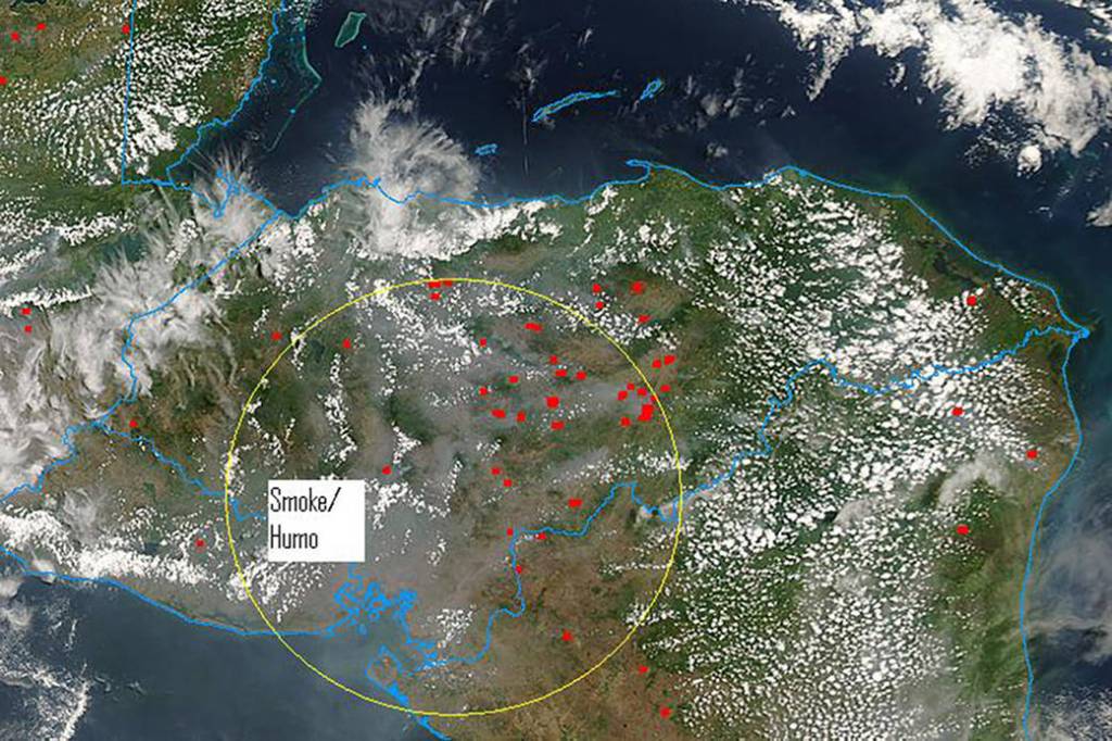 Central America Fires