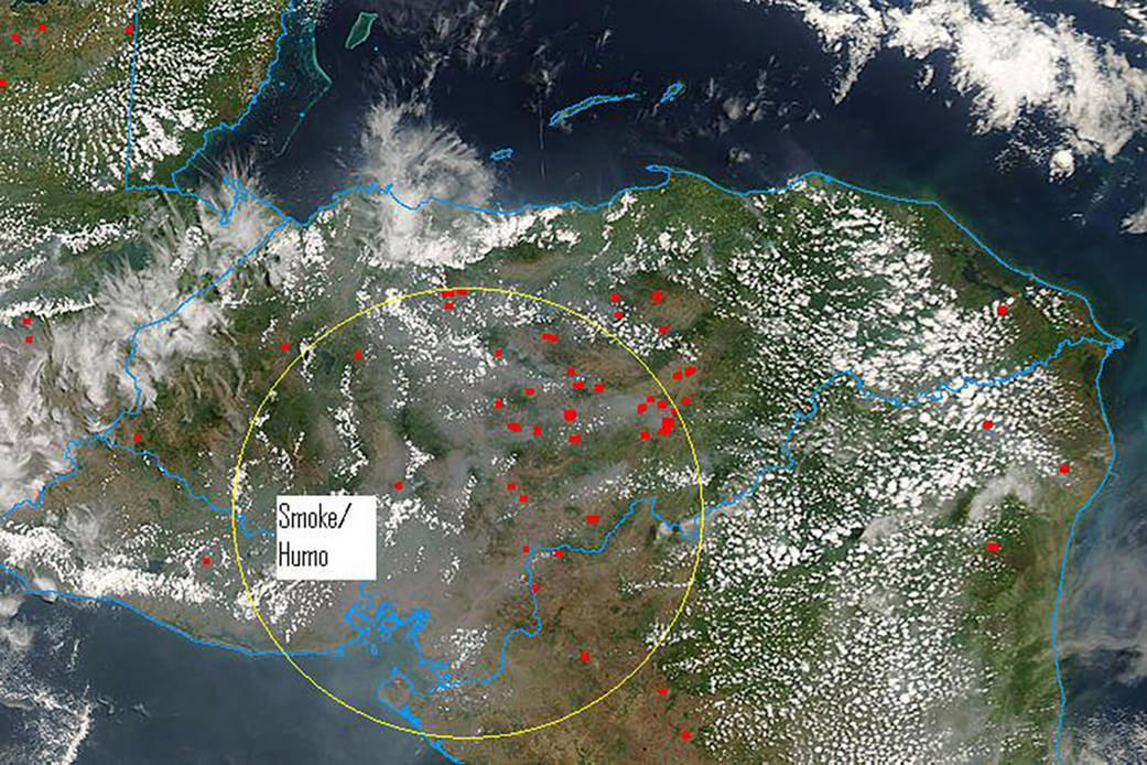 SERVIR April 2008 Fires