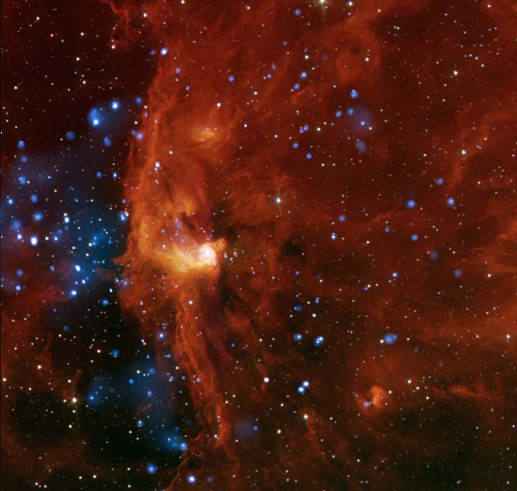 Massive Young Stars Trigger Stellar Birth