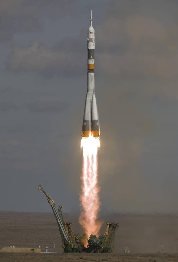 Expedition 18 Lifts Off!