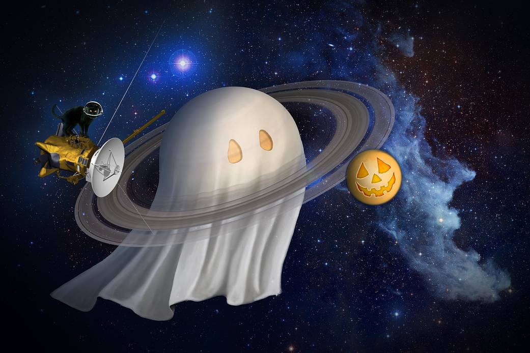 Happy Halloween From Cassini