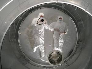 Main Mirror for SOFIA Infrared Observatory Receives Finish Coating