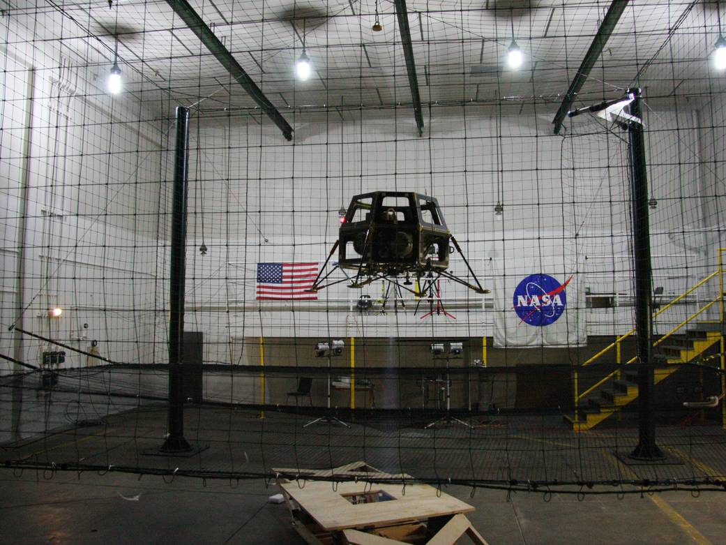NASA Ames Hover Test Vehicle Flight Test