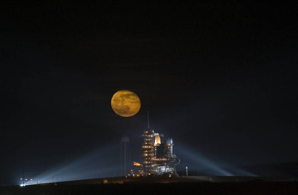 Full Moon Over Endeavour