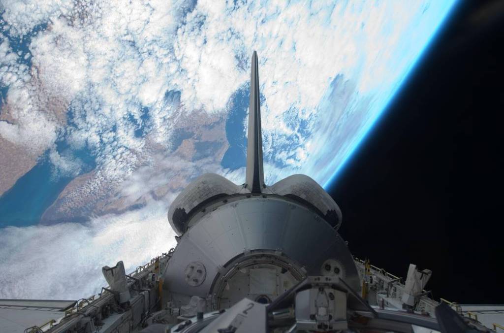 Endeavour in Space