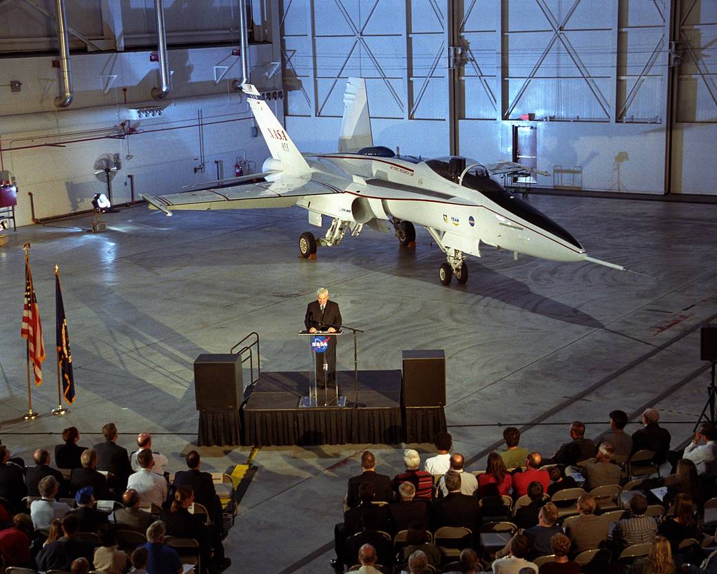 F/A-18 AAW Formal Rollout Ceremony