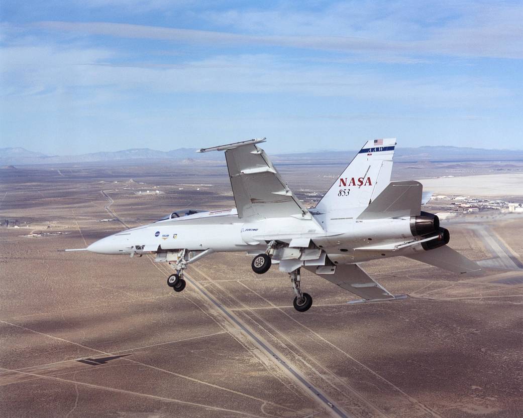 Rolling Toward Final Approach: F/A-18 Active Aeroelastic Wing (AAW)