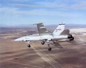 Rolling Toward Final Approach: F/A-18 Active Aeroelastic Wing (AAW)