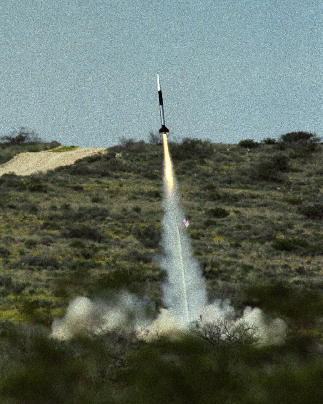 Aerospike Rocket Test