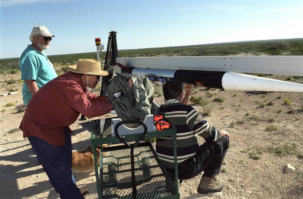 Aerospike Rocket Test