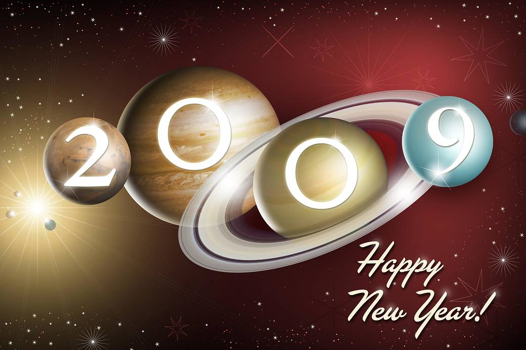 Happy New Year From Cassini!