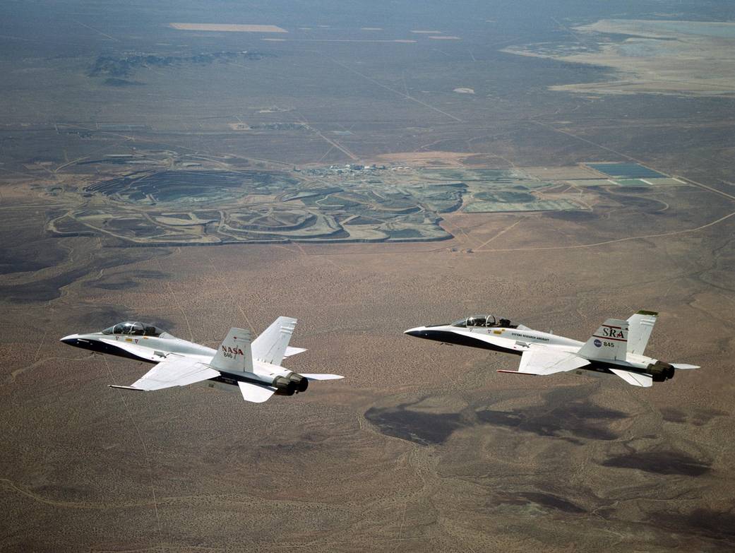 F/A-18 Autonomous Formation Flight (AFF)