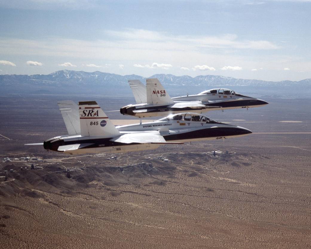 F/A-18 Autonomous Formation Flight (AFF)