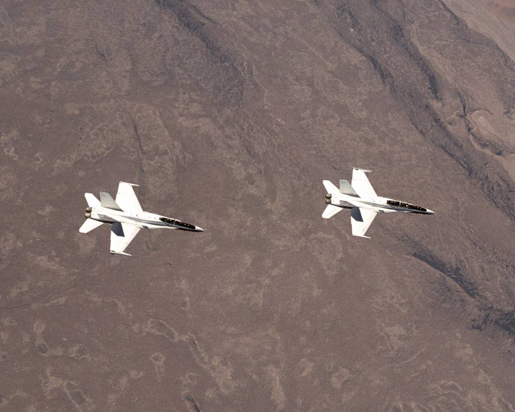 F/A-18 Autonomous Formation Flight (AFF)