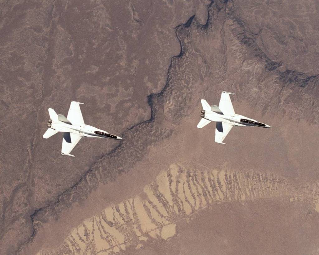 F/A-18 Autonomous Formation Flight (AFF)