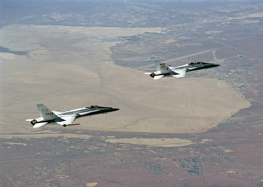 F/A-18 Autonomous Formation Flight (AFF)