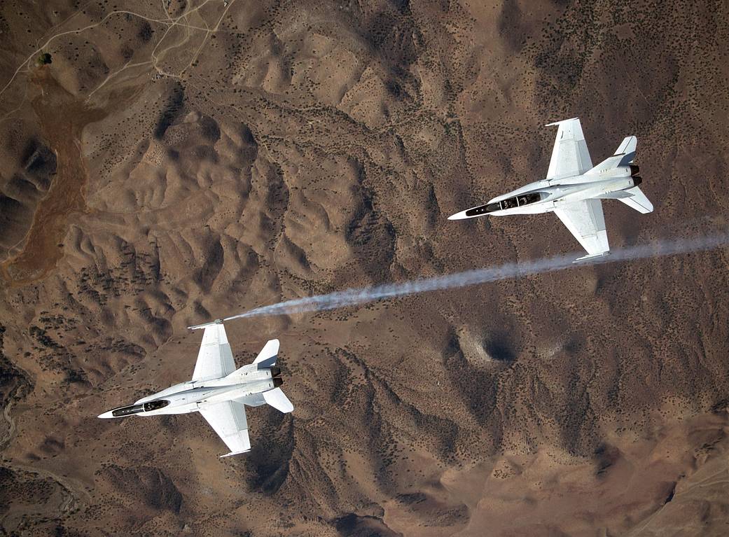 F/A-18 Autonomous Formation Flight (AFF)