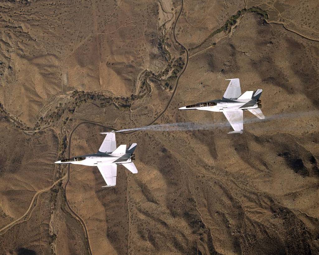 F/A-18 Autonomous Formation Flight (AFF)