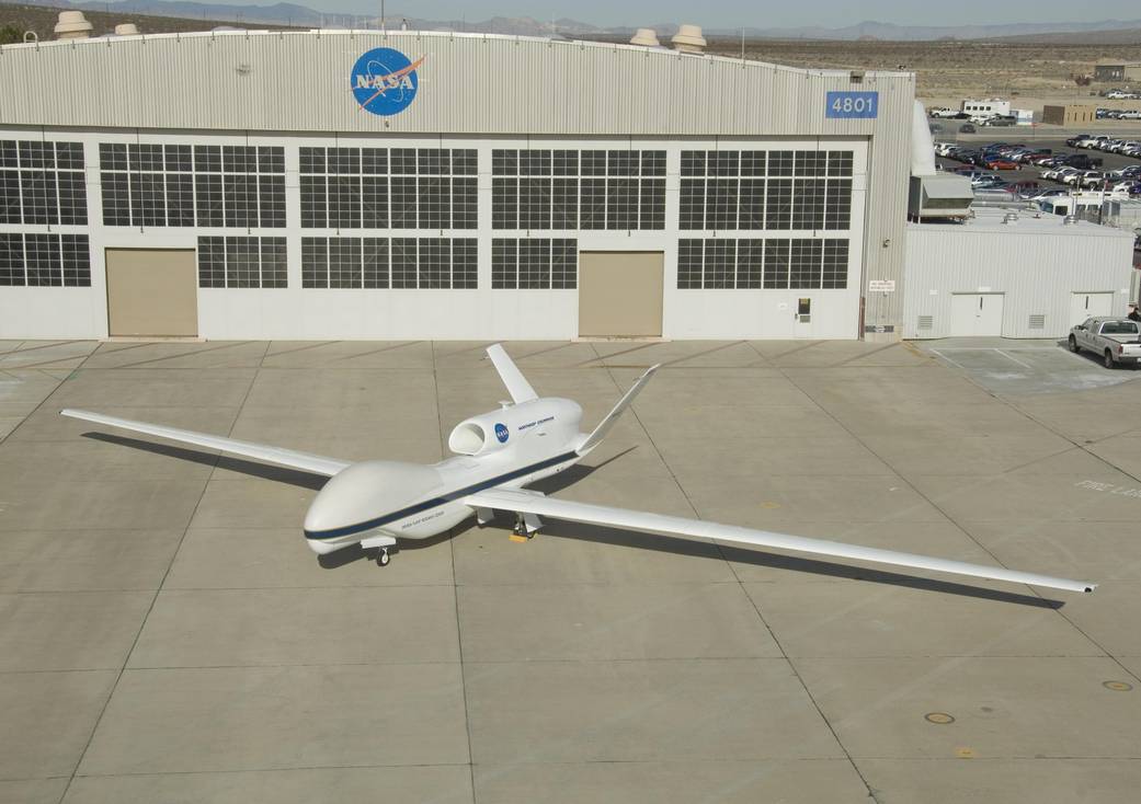 Overhead Shot of Global Hawk