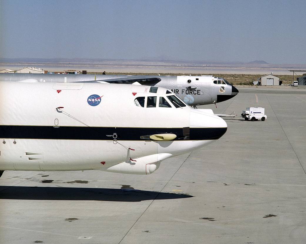 B-52H Alongside B-52B Stratofortress