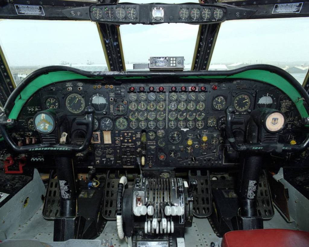 Instrument Panel of B-52 Stratofortress
