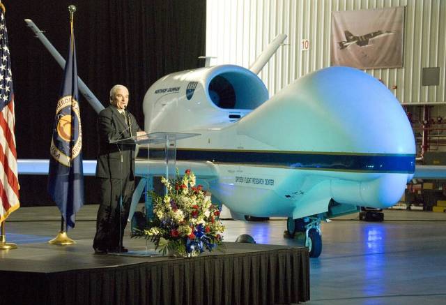 Global Hawks Introduced to Dignitaries and Media