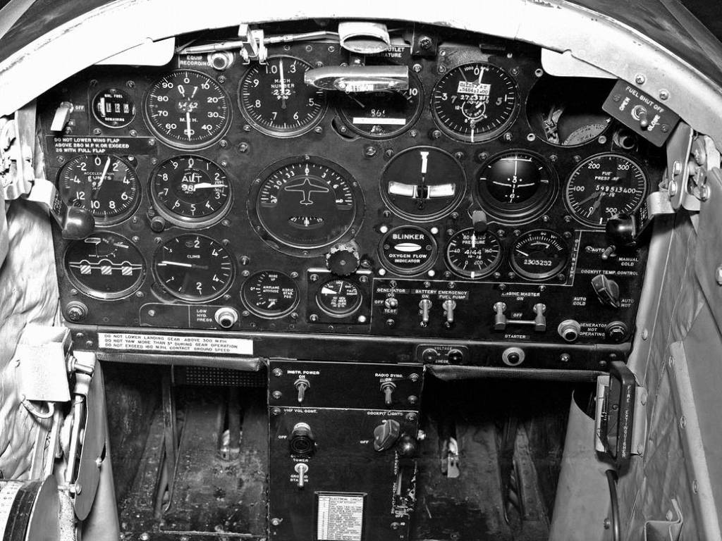 Cockpit: D-558-I Skystreak