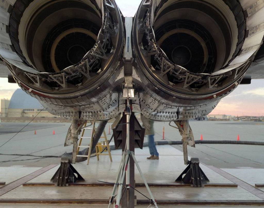 Pratt & Whitney Nozzles on F-15B #837