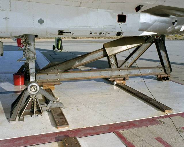 Thrust Stand used for F-15B ACTIVE Project