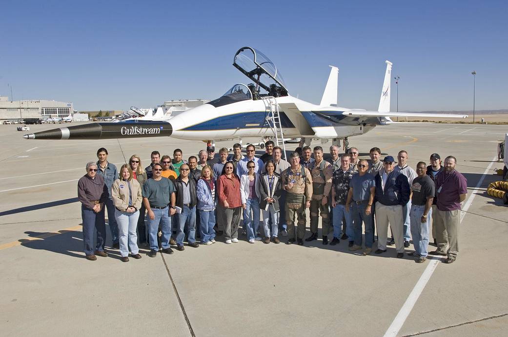 836 Team Celebrates 300th Flight of F-15B