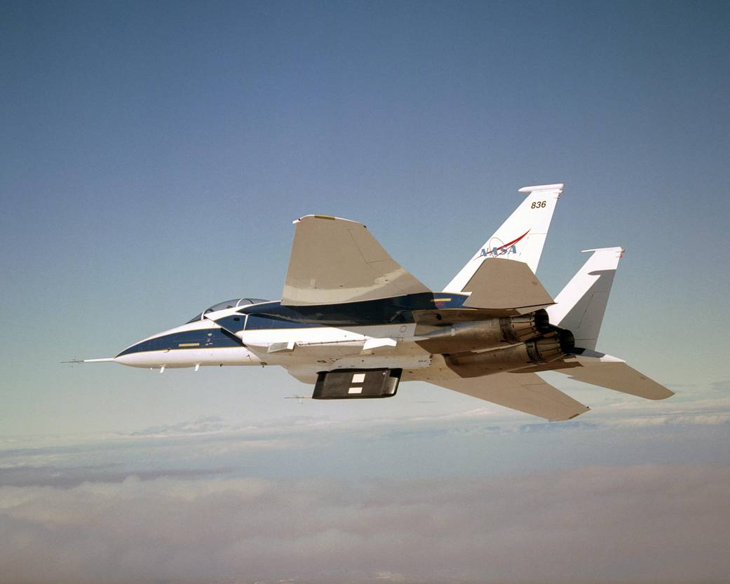 F-15B Lifting Foam Trajectory flight test series