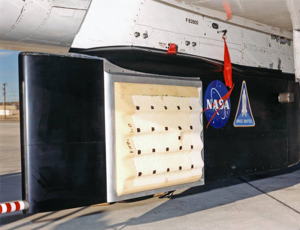 F-15B Shuttle Foam Insulation Test