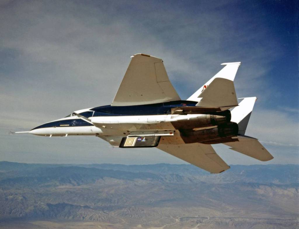 F-15B Shuttle Foam Insulation Test