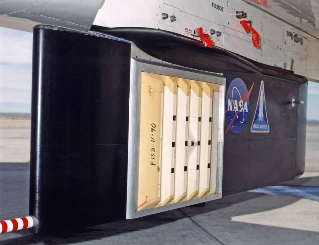 F-15B Shuttle Foam Insulation Tests