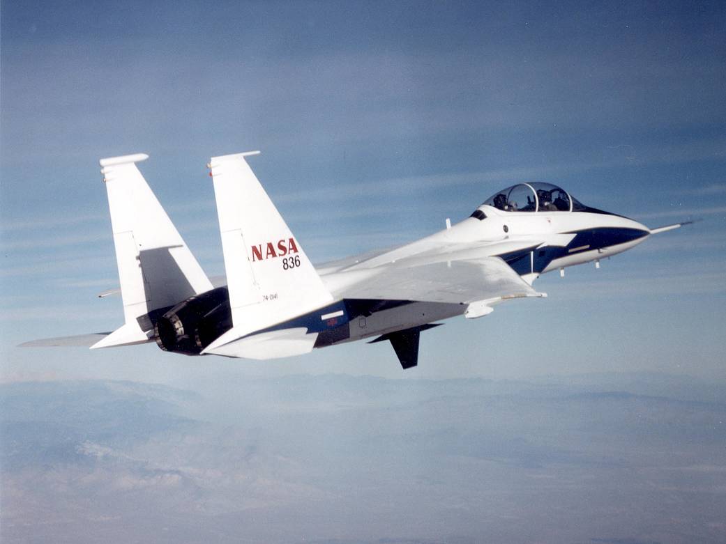 F-15B Supersonic Natural Laminar Flow Experiment 