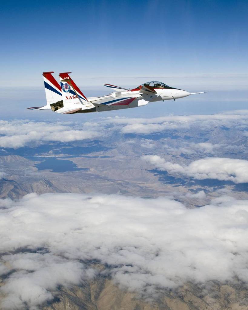 F-15B: Airborne Tests of Improved Space-Based Communications