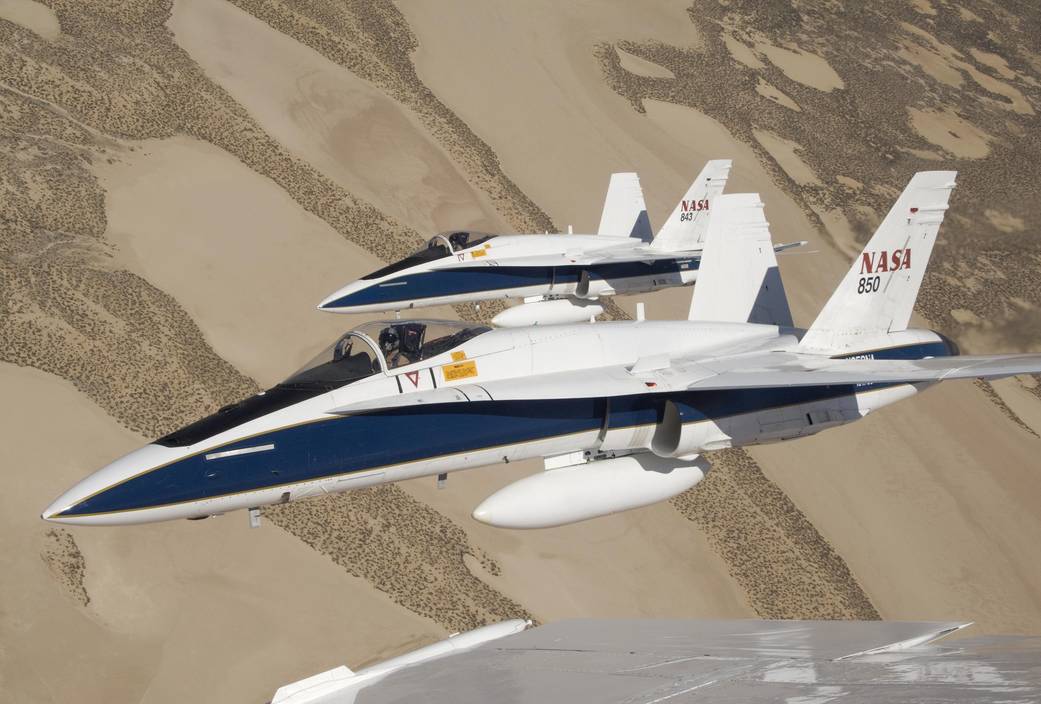 F/A-18 Chase Aircraft