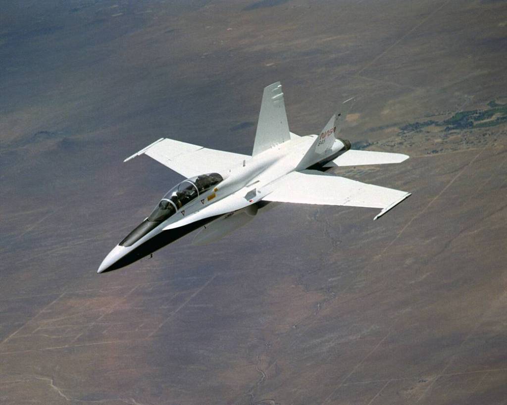 F/A-18 SRA in Flight