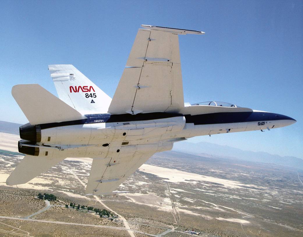 SRA Banks over Rogers Dry Lake
