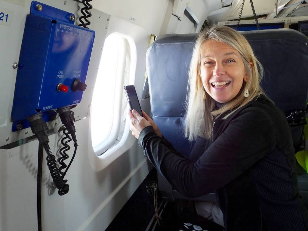 Deputy Administrator Dava Newman on Flight With Operation IceBridge
