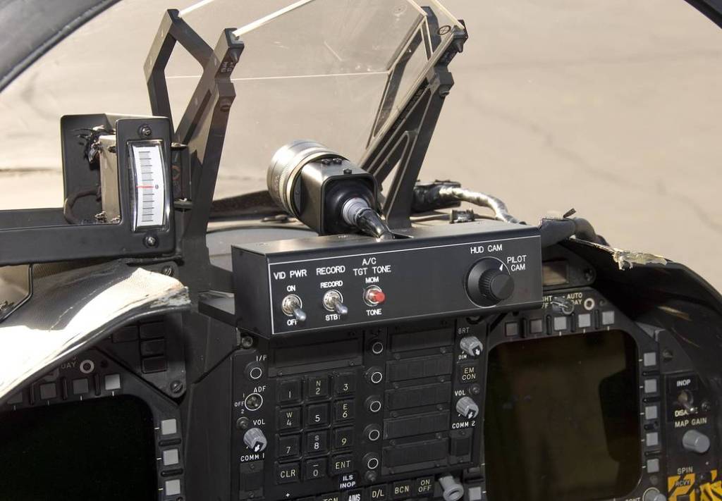 HD Camera Mounted in F/A-18 SRA