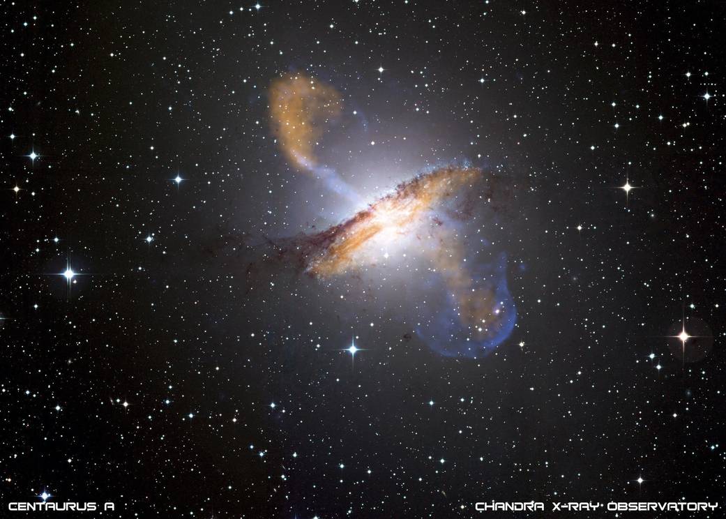 A Black Hole Overflows From Galaxy Centaurus A