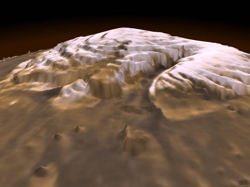 Mars in 3-D