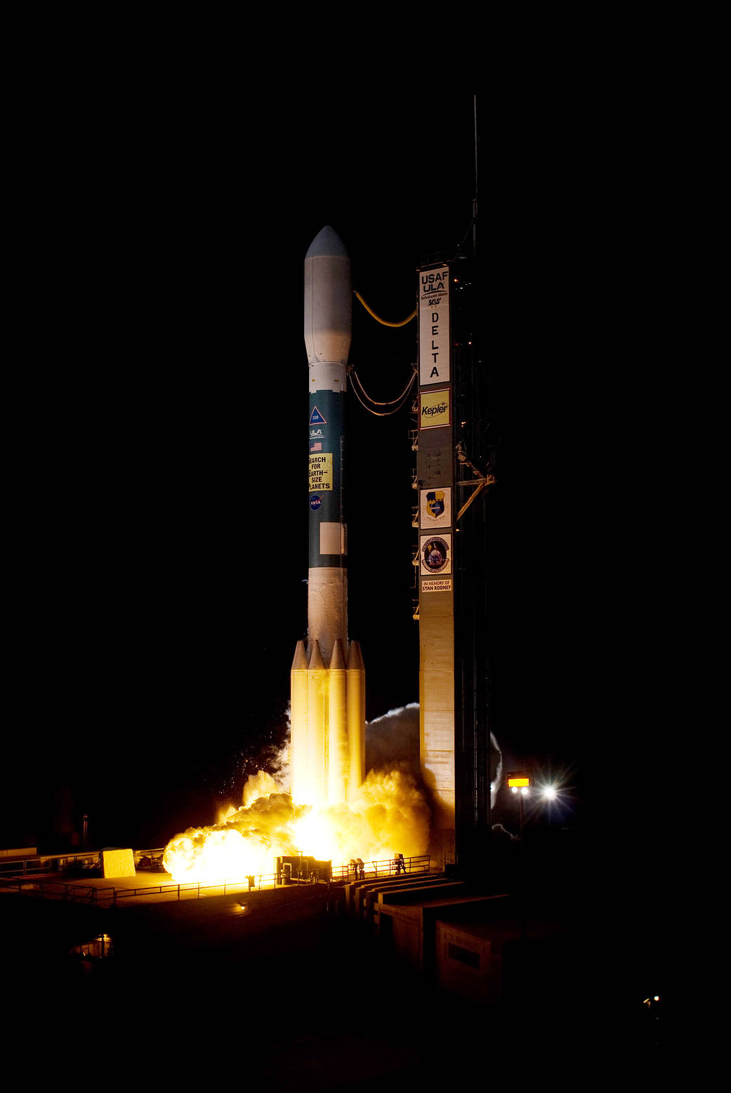 Kepler space shop telescope launch