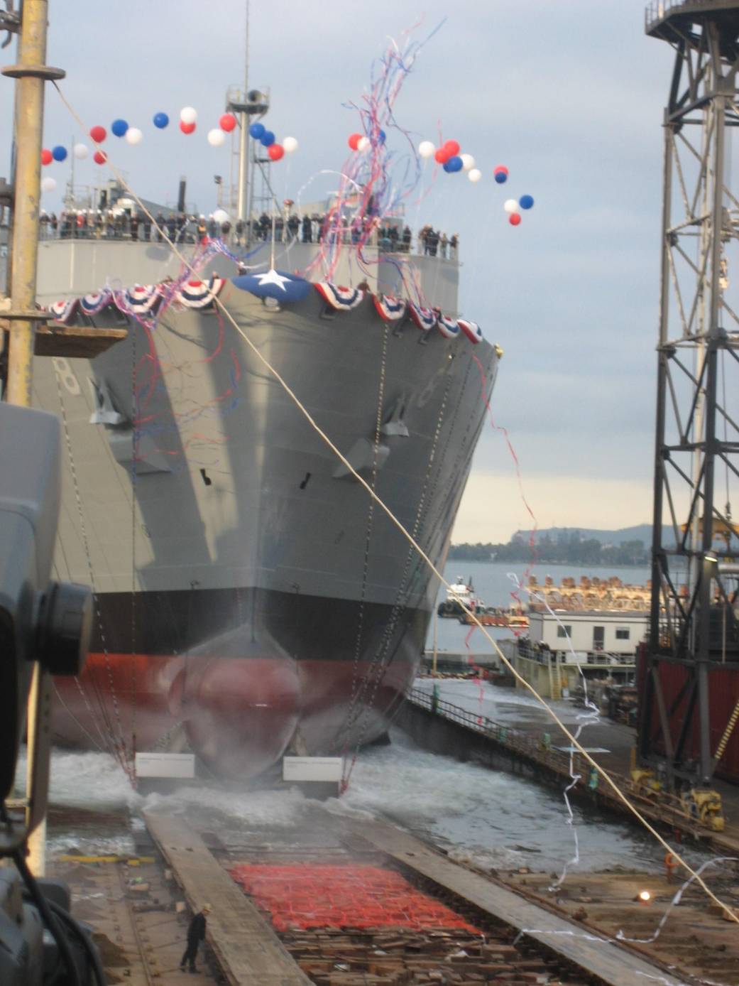 The USNS Wally Schirra