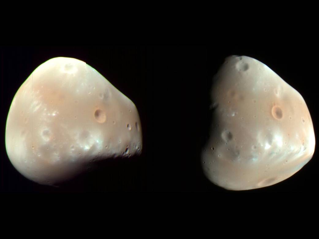 Mars' Moon Deimos