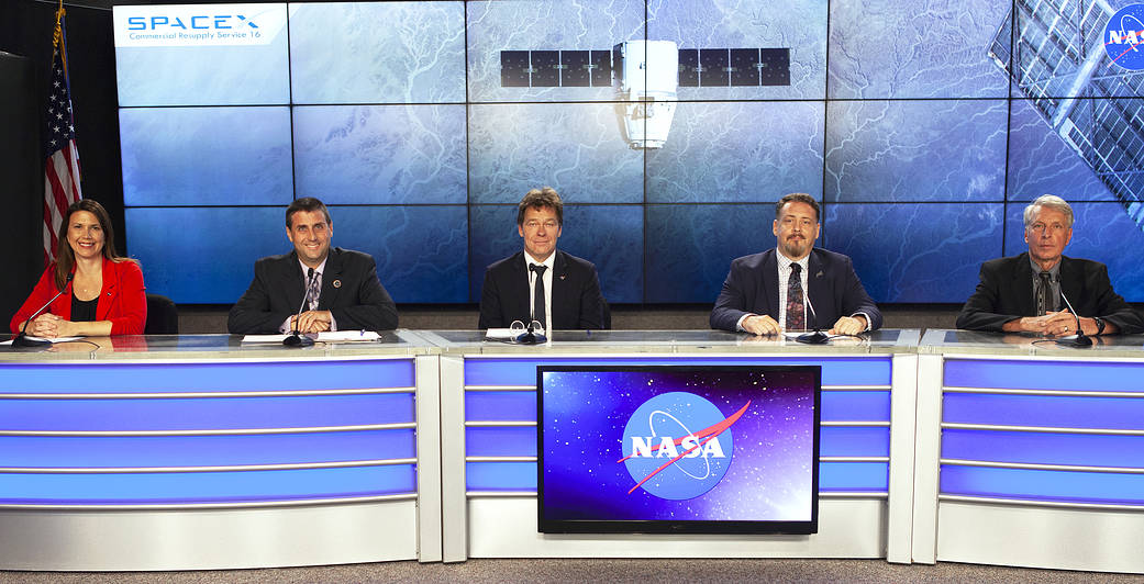 Pre-launch News Conference for SpaceX CRS-16