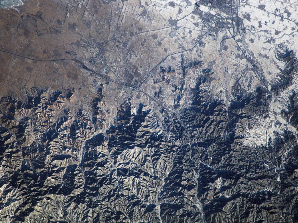 Great Wall of China from Space