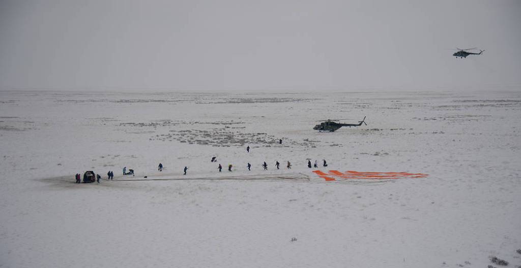 Station Crew Back on Earth After 197-Day Space Mission